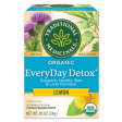 Traditional Medicinals Organic Lemon Everyday Detox 16 Teabags Online now