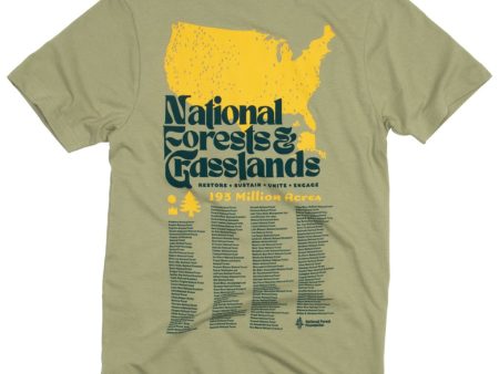 US National Forests & Grasslands Pocket Tee (Unisex) Sale