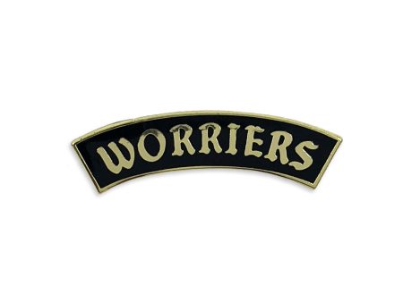 Worriers Anxiety Club Pin Online now