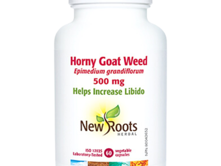 New Roots Horny Goat Weed 500 mg 60 VCapsules For Cheap