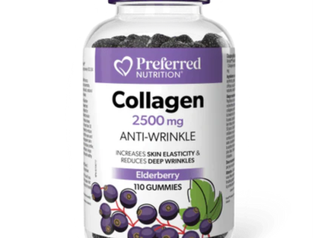 [Jan Flyer Sale!!!] Preferred Nutrition Collagen 2500mg 110 Gummies Online Hot Sale