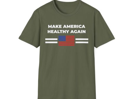 Make America Healthy Again Tee (White Logo) Supply