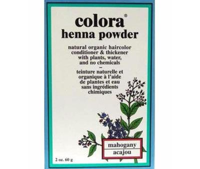 Colora Henna Powder - Mahogany 60 g Online now