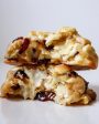 *Brown Butter-White Chocolate, with Cranberry, Walnuts, and Mandarin Orange Cookie. For Discount