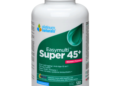 Platinum Naturals Super Easymulti® 45+ for Women 120 Softgels Online