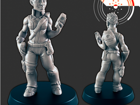 Resin 28mm Miniature - SciFi - Jinx on Sale