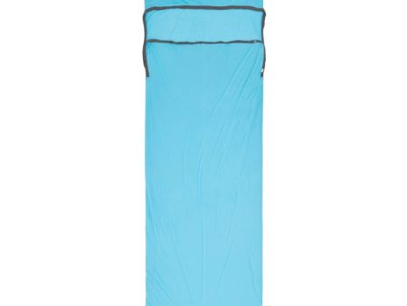 Breeze Sleeping Bag Liner - Rectangle w Pillow Case Sleeve Hot on Sale