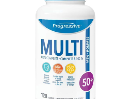 Progressive MultiVitamin for Men 50+, 120 VCapsules Hot on Sale