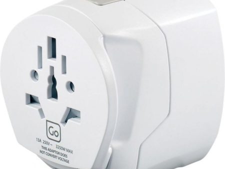 Worldwide Grounded Adaptor USB Sale