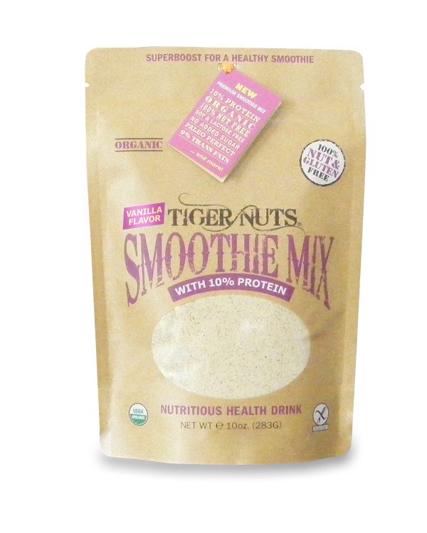 Tiger Nuts Smoothie Mix with 10% Extra Protein and Vanilla Flavor For Discount