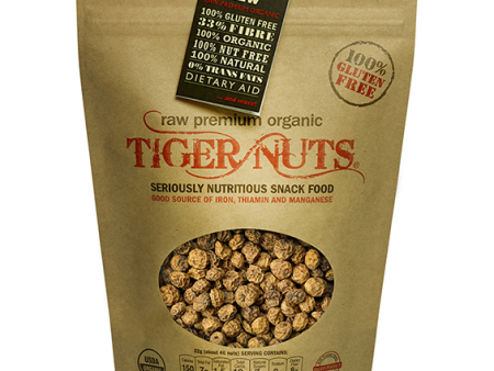 Raw Premium Organic Tiger Nuts in 12 oz bag on Sale