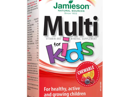 Jamieson 100% Complete Kids Chewable Multi 60 Tablets on Sale