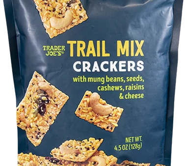 Trader Joe s Trail Mix Crackers, 128g Hot on Sale