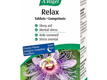 A.Vogel Relax Tablets - Sleep Aid and Mental Stress Relief 60 Tablets Online now