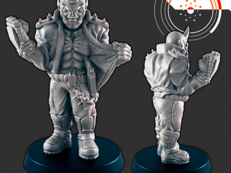 Resin 28mm Miniature - SciFi - Krogar the Crusher For Sale