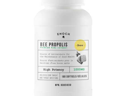 [BOGO] Enoch Hi-Potency Bee Propolis Extract 1000mg 180 Softgels Fashion