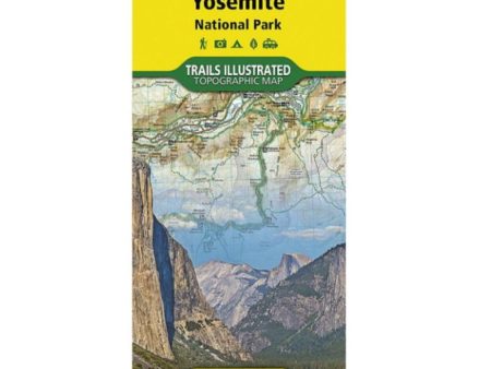 Yosemite National Park Map Hot on Sale