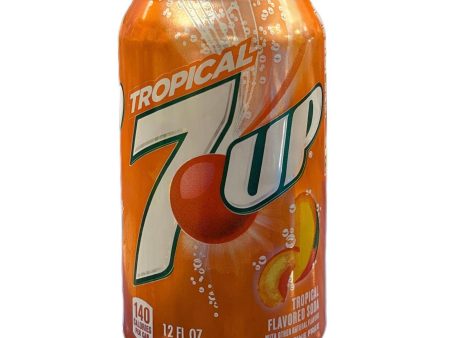 7UP Tropical Soda, 355mL For Sale