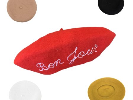 Custom Chainstitch Beret For Cheap