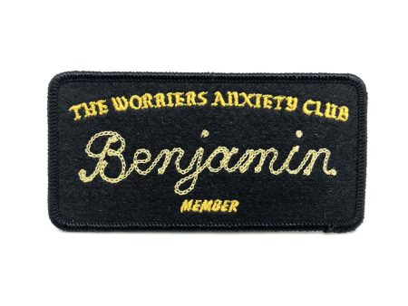 Worriers Anxiety Club Member Patch Supply