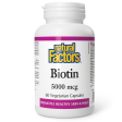 Natural Factors Biotin 5000 mcg 60 VCapsules For Discount