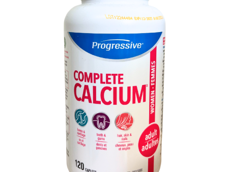 Progressive Complete Calcium For Adult Women 120 Caplets Online Sale