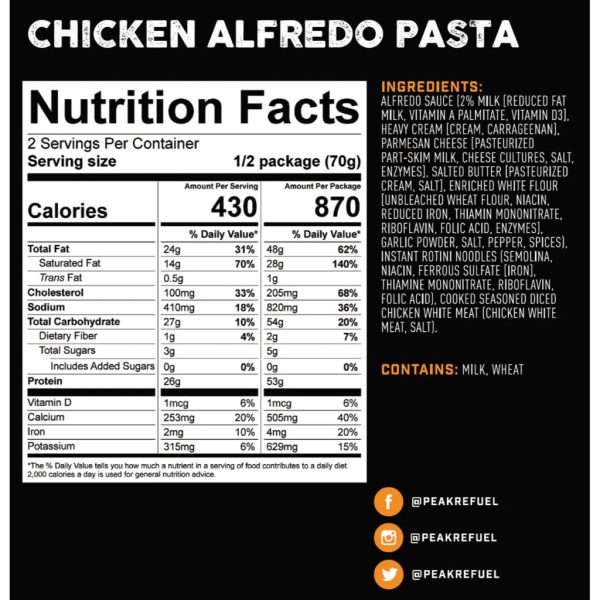 Chicken Alfredo Supply