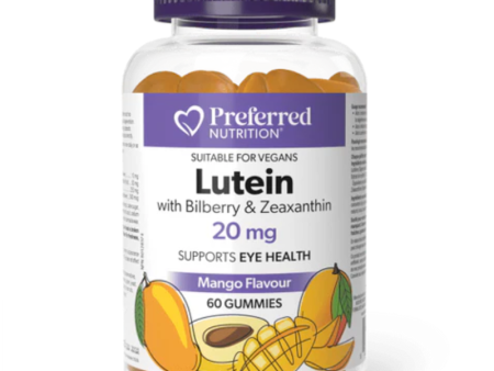 [Jan Flyer Sale!!!] Preferred Nutrition Lutein with Bilberry & Zeaxanthin 60 Gummies Discount