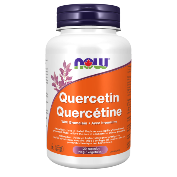 [BOGO50] Now Quercetin with Bromelain 120 Capsules Fashion