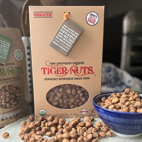 Raw Premium Organic Tiger Nuts Kilo (2.2 lbs) on Sale