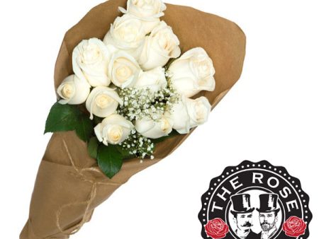 36 Stem White Rose Bouquet Online