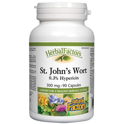 Natural Factors HerbalFactors® St. John’s Wort 300 mg 90 Capsules Online now