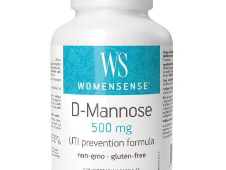 WomenSense D-mannose 120 Vegetarian Capsules Hot on Sale