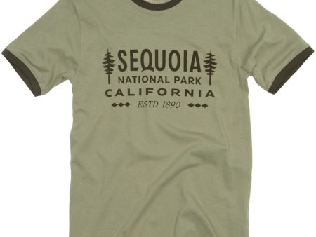 Sequoia Type Ringer Tee Shirt (Unisex) Online