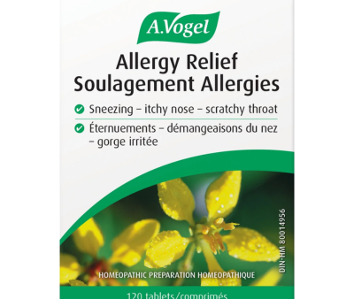 A.Vogel Allergy Relief 120 Tablets For Sale