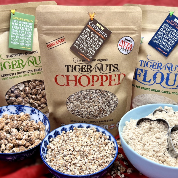 Chopped Tiger Nuts in 12 oz bag Discount