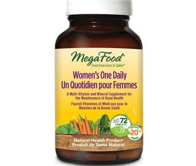 MegaFood Women s One Daily 72 Tablets Supply