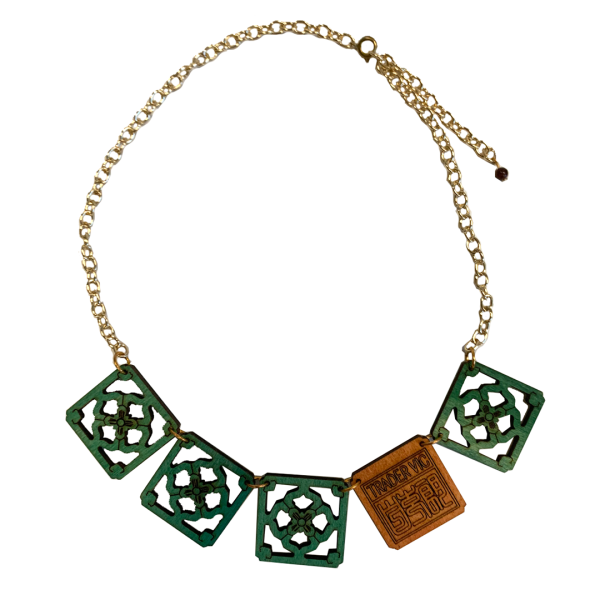 TRADER VIC S CRIK TILE NECKLACE Sale