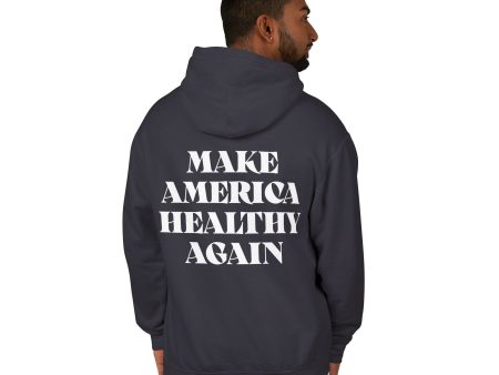 100% Cotton Make America Healthy Again Hooded Sweatshirt For Sale