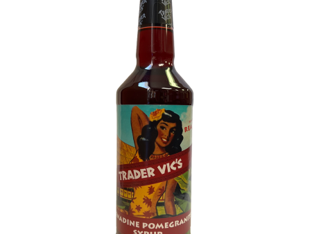 TRADER VIC S GRENADINE SYRUP (WHOLESALE CASE OF 12) Hot on Sale