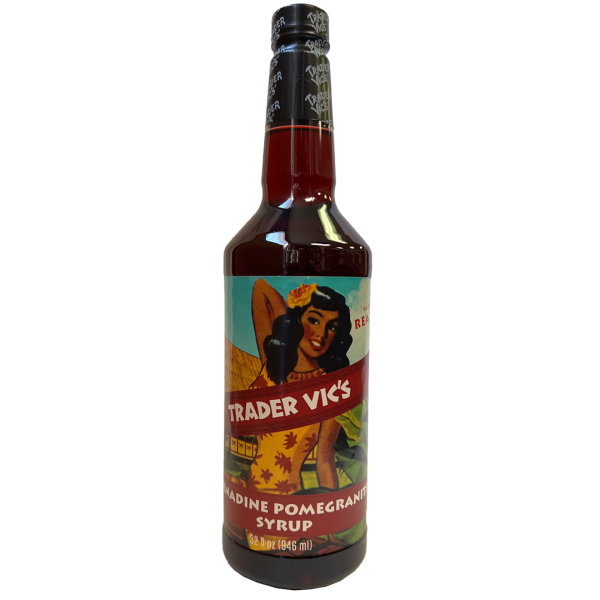 TRADER VIC S GRENADINE SYRUP (WHOLESALE CASE OF 12) Hot on Sale