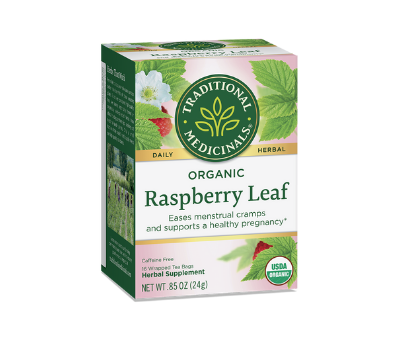 Traditional Medicinals Organic Raspberry Leaf Tea 16 Bags Sale