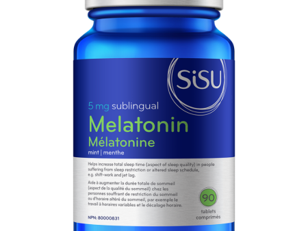 Sisu Sublingual Melatonin 5mg 90 Tablets Fashion