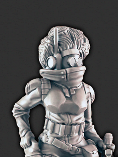 Resin 28mm Miniature - SciFi - Lexi 8 on Sale