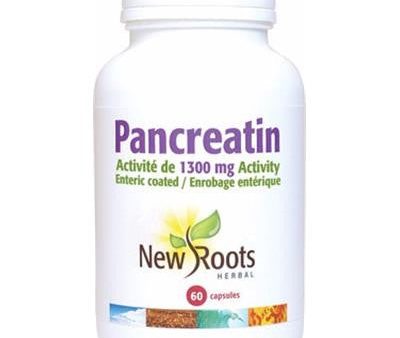 New Roots Pancreatin 1300 mg 60 Capsules Online Hot Sale