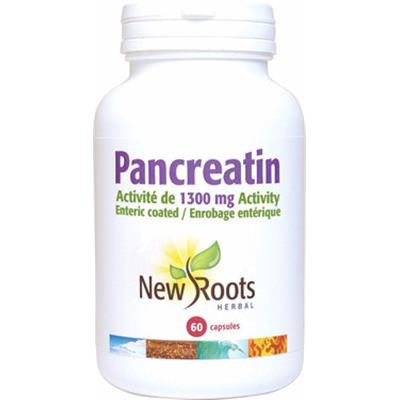 New Roots Pancreatin 1300 mg 60 Capsules Online Hot Sale