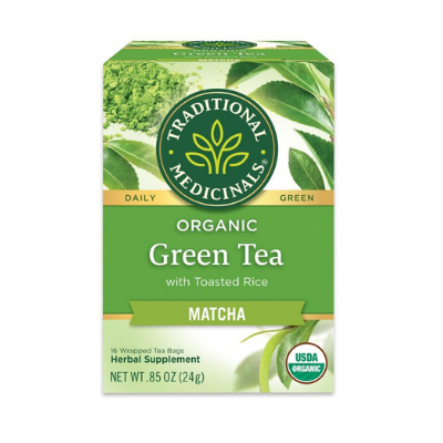 Traditional Medicinals Organic Green Tea Matcha 16 Teabgs Online Sale