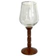 TIKI STEM WINE GLASS (WHOLESALE CASE OF 24) Sale