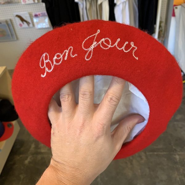 Custom Chainstitch Beret For Cheap