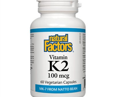 Natural Factors Vitamin K2 100 mcg 60 VCapsules Sale